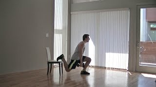 20 Min Home Leg Workout - HASfit Leg Exercise Workouts - Legs Exercises Routine
