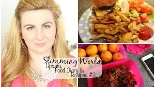 Slimming World Food Diary #2