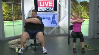 Beginner Workout Launchpad: Exercises for morbidly obese: Stage 1 Ep.4